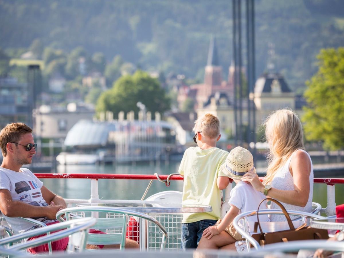 Bodensee Schifffahrt mit der Familie
